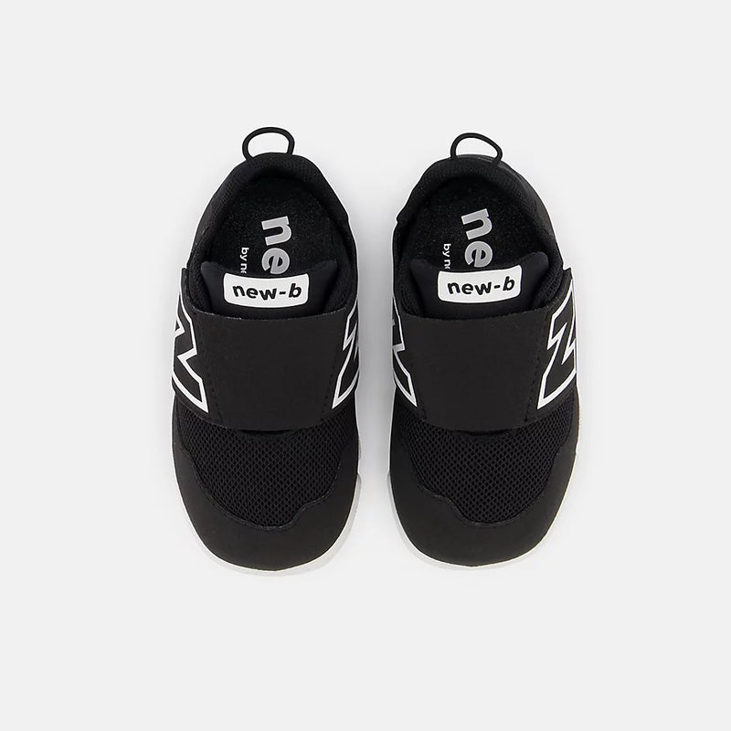 New Balance Black New-B Hook & Loop Baby/Toddler Sneaker