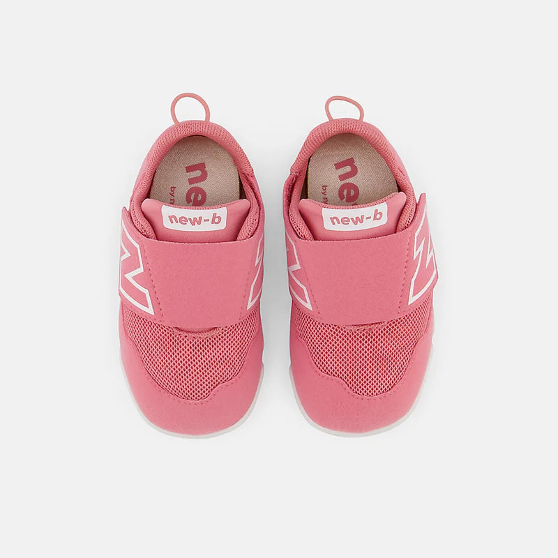 New Balance Natural Pink New-B Hook & Loop Baby/Toddler Sneaker