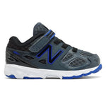 New Balance Grey/Blue/Black 680v3 A/C Children's Sneaker