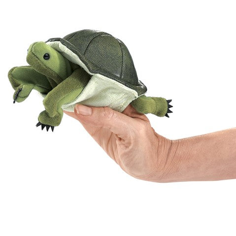 Folkmanis Mini Turtle Finger Puppet