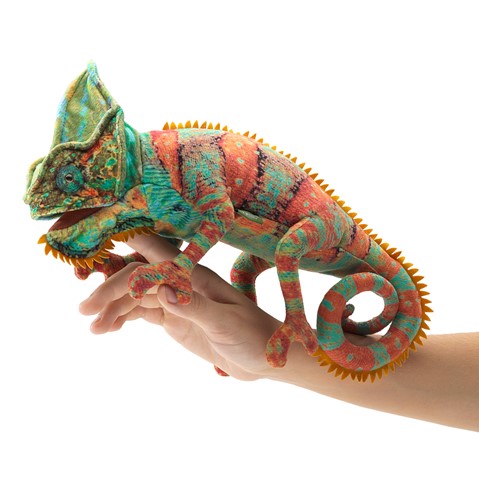 Folkmanis Small Chameleon Puppet