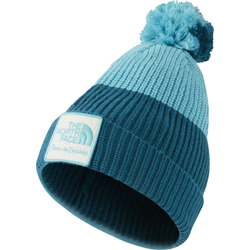 The North Face Green/Blue Heritage Beanie