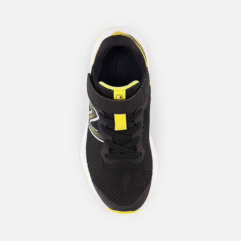 New Balance Black Arishi v4 Bungee Lace Children’s Sneaker