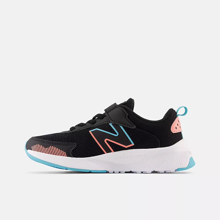 New Balance Dynasoft 545 Preschool Girls Running Shoe 11 Black Pink