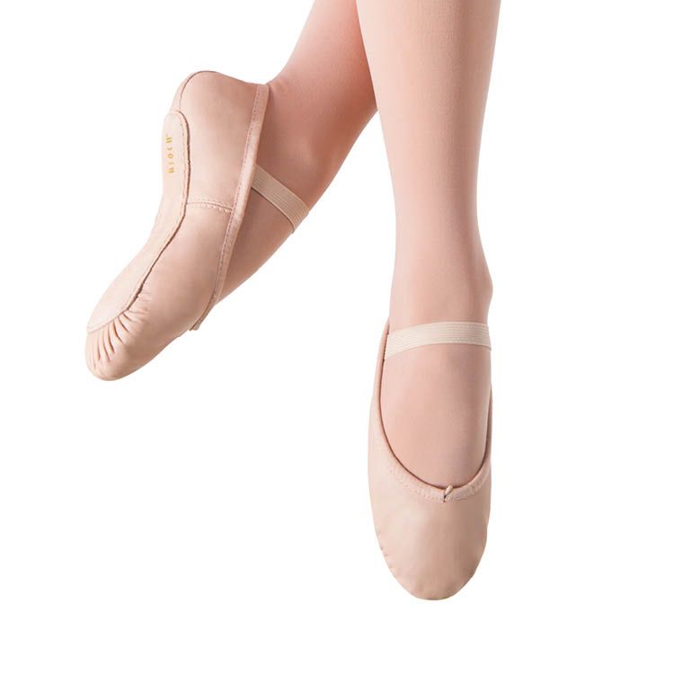 Bloch Dansoft Pink Ladies' Leather Ballet Slipper