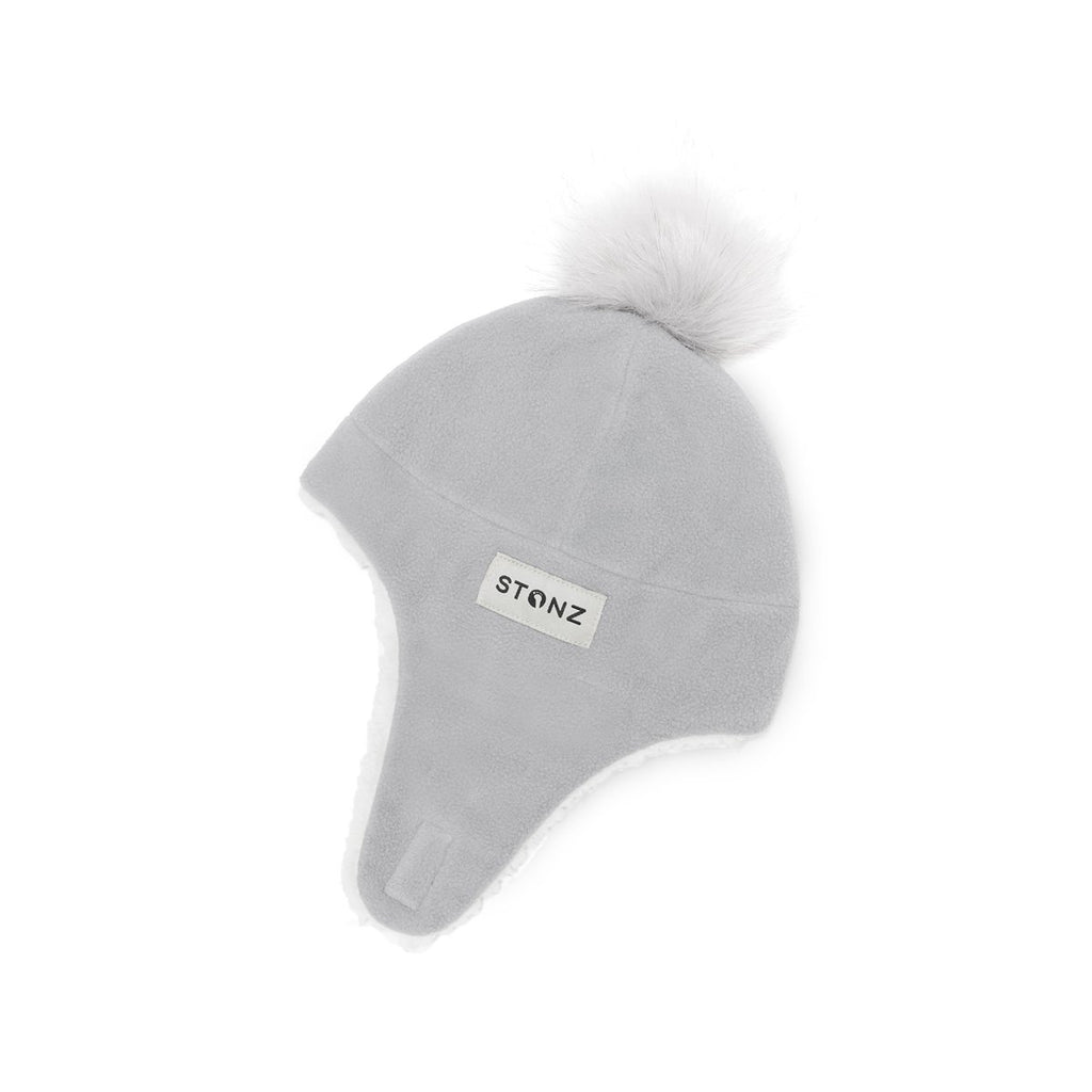Stonz Grey Fleece Hat