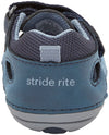 Stride Rite Dark Blue Sonny Soft Motion Baby Sandal