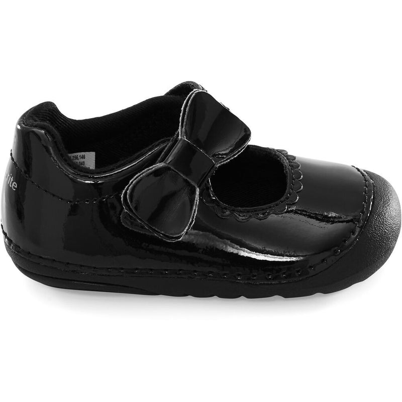 Stride Rite Black Makayla Soft Motion Baby Shoe