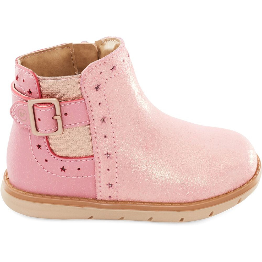 Stride Rite Blush Agnes SRT Toddler Boot Twiggz