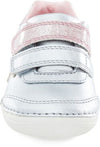 Stride Rite Silver Multi Kennedy Soft Motion Baby Sneaker