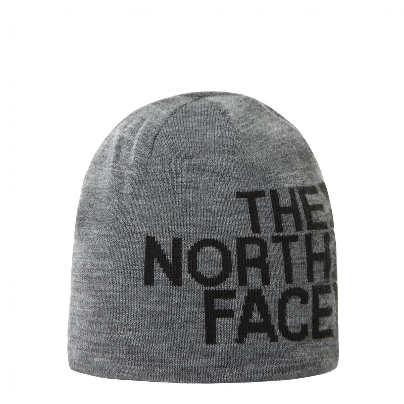 The North Face Grey Heather/Black Banner Beanie