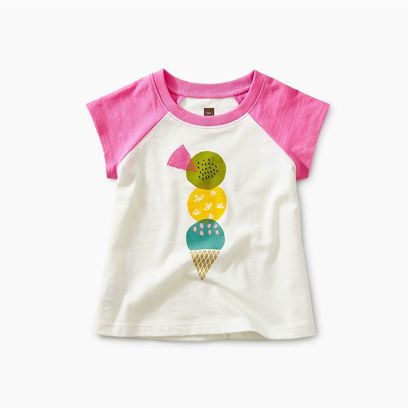 Tea Collection Triple Treat Baby Graphic Tee