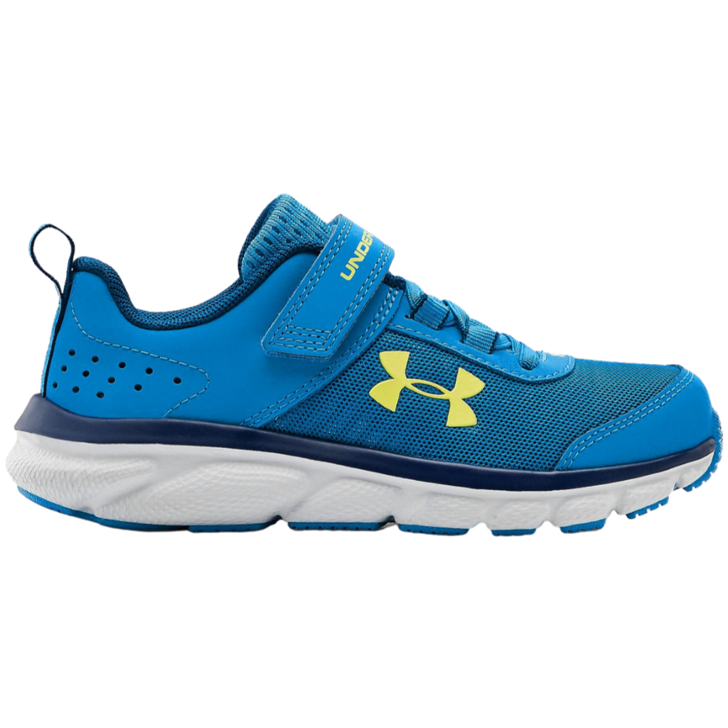 Under Armour Electric Blue Halo Grey Yellow Ray Assert 8 Baby