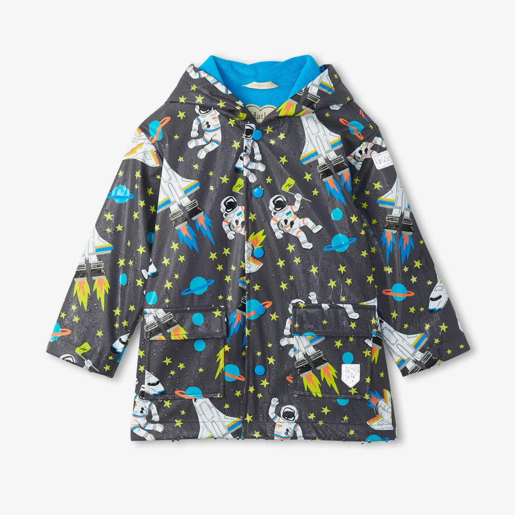 Hatley Outer Space Colour Changing Raincoat