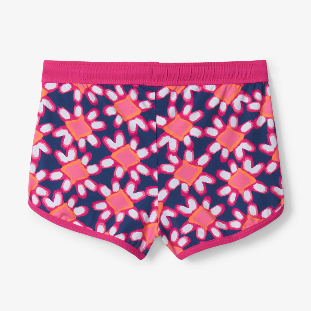 Hatley Shibori Flowers Swim Shorts