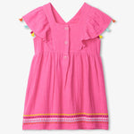 Hatley Summer Rose Cross Front Dress