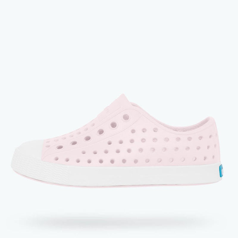 Native Shoes Milk Pink/Shell White Child/Youth Jefferson Shoe