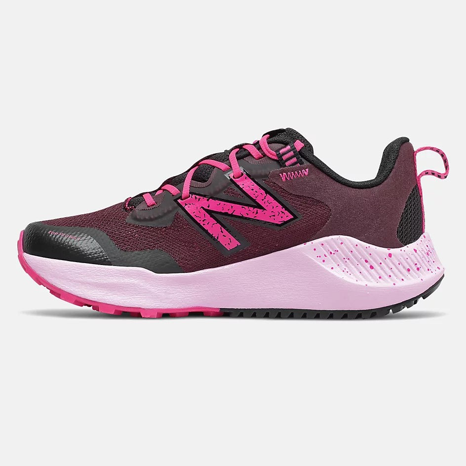 New Balance Pink Glo/Henna/Black Nitrel V4 Lace Children’s Sneaker